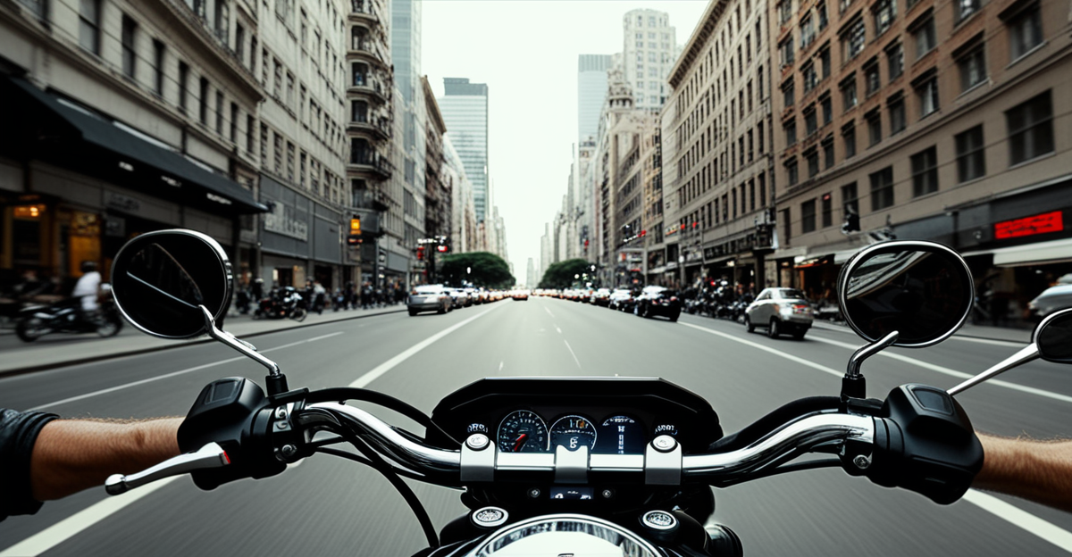 Desafios de pilotar uma moto na cidade: dicas para vencê-los com segurança e habilidade